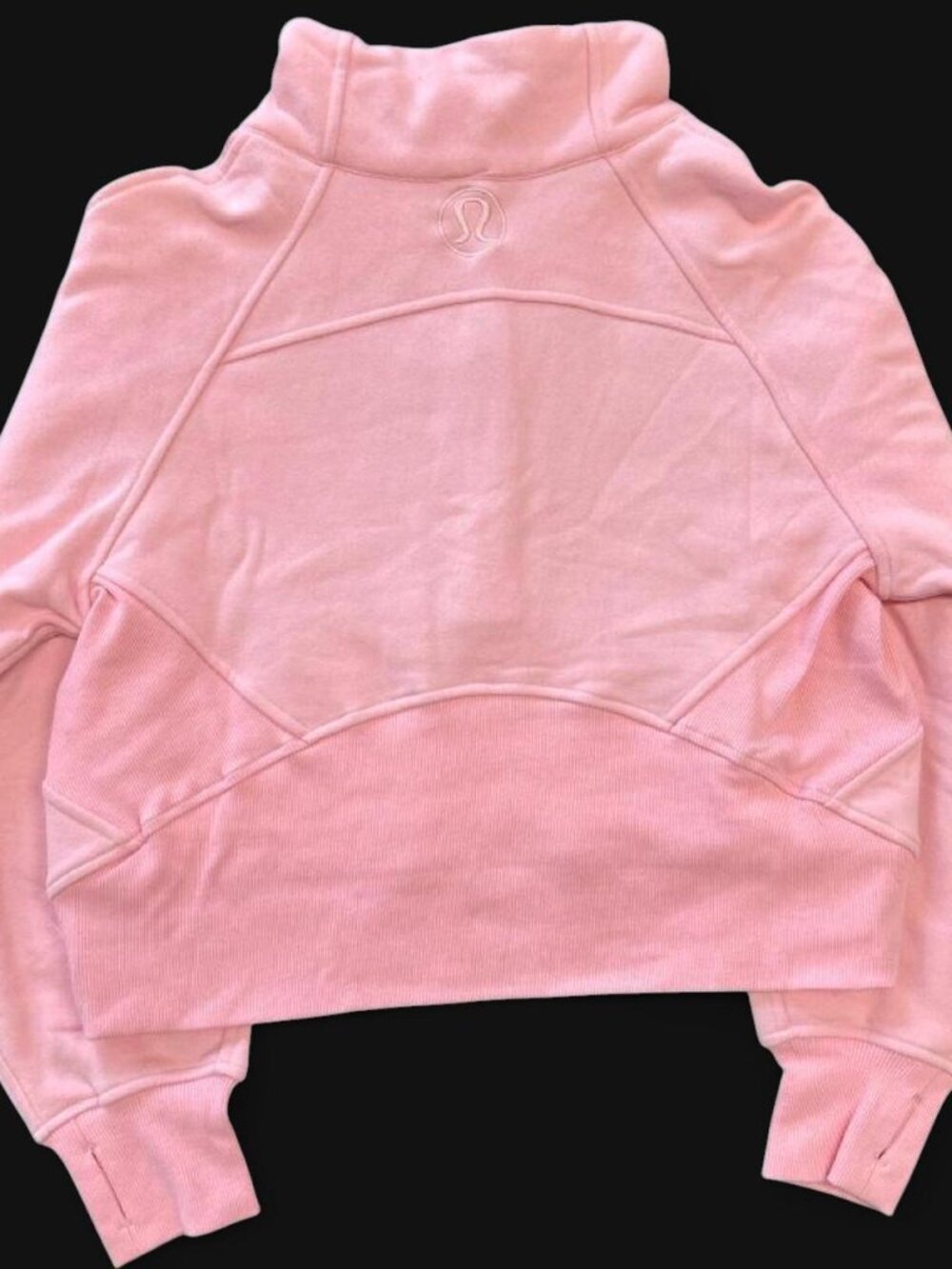 Lululemon Pink Half Zip Pullover Sweatshirt - Picture 2 of 6